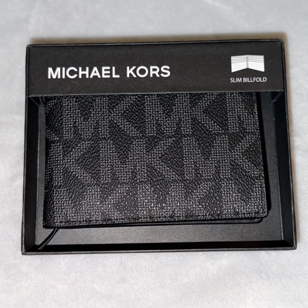 Michael Kors Black Wallet Card Holder